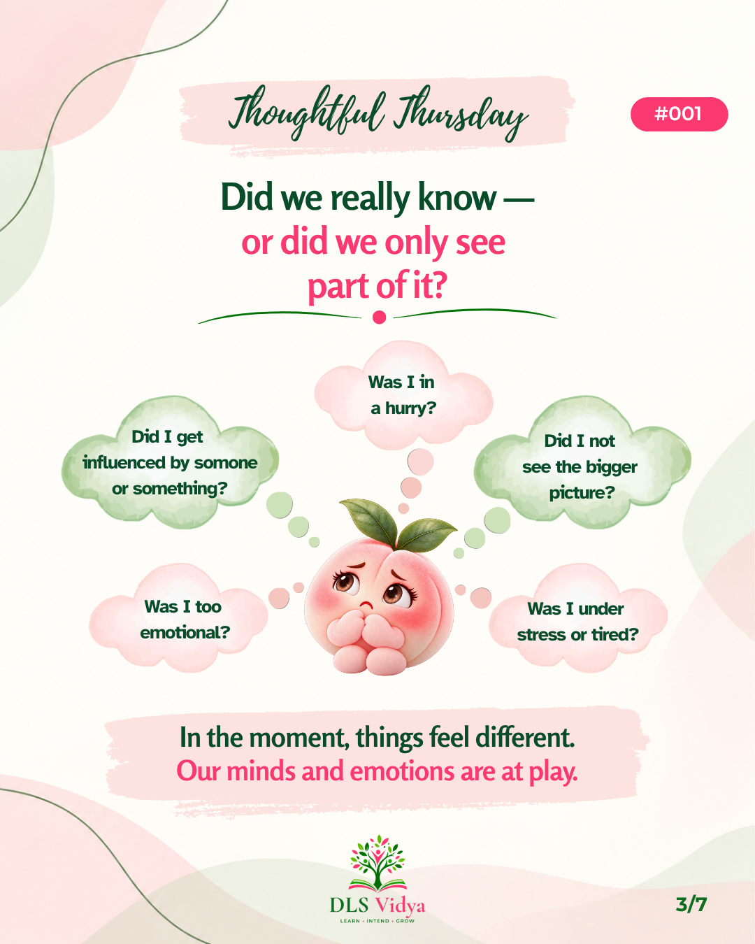 Did we really know, or did we only see part of it? Perspective Peach considers what shaped the moment
